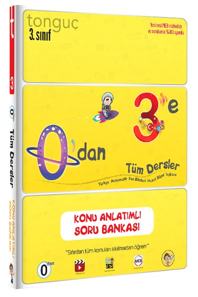 0'dan 3'e Konu Anlatımlı Soru Bankası Seti - Tonguç Yayınları