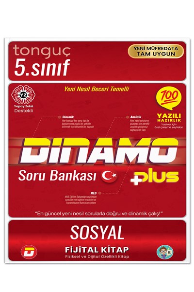 5. Sınıf Sosyal Bilgiler Dinamo Soru Bankası - Tonguç Yayınları