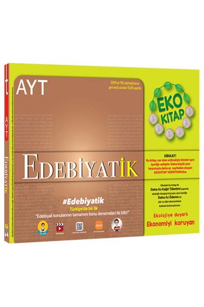 AYT Edebiyatik EKO Edebiyat Soru Bankası - Tonguç Yayınları