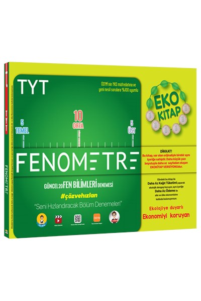 TYT Fenometre EKO - Fen Bilimleri Denemeleri - Tonguç Kampüs